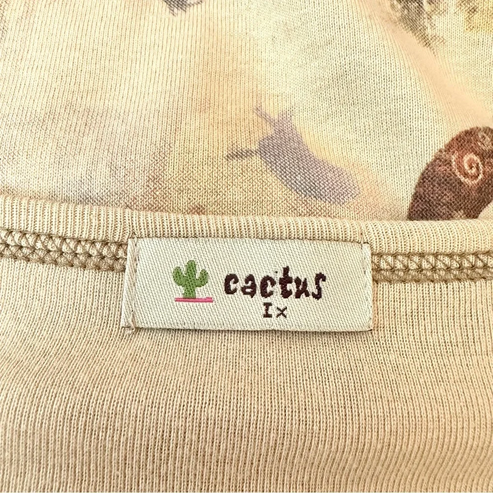 Vtg Y2K Cactus Brand Top Kokopelli Native American Southwestern Print T Shirt 1X - Picture 7 of 9